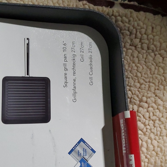 NWT Thomas Rosenthal Group Professional Cookware Hard Anodized Square Grill Pan - Picture 6 of 6